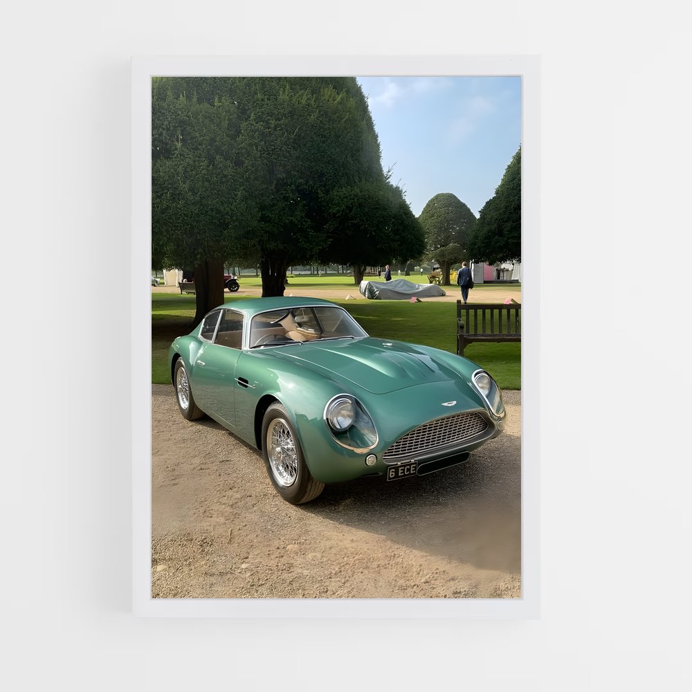 Poster zagato roues – affiche Aston Martin (vue 3)